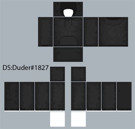 black hoodie template roblox.